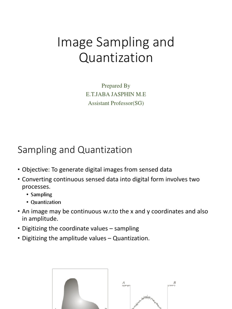 1.5 Image Sampling and Quantization | PDF | Image Resolution | Computer ...