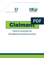 Guide For Accessing Your Reemployment Assistance Account