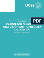 Pasion Por El Hombre Una Vision Antropologica de La Etica Fondo Editorial Ucss
