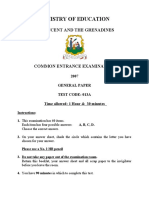 SVG CEE 2007 General Paper