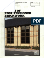 s Design of Post Tensioned Brickwork (2)