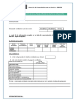 Ficha de Sistematización de Datos Del Estudiante (Ficha Caracterización)