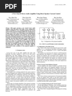 1308 - 12297 A New Class-D Stereo Audio Amplifier Using Direct Speaker Current Control