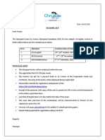 Olympiad Circular 2021-22