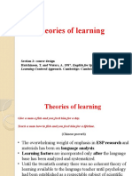 ESP - CH 6 - Part 2 Theories of Learning Revised