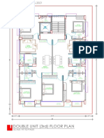 Double Unit (3Rd) Floor Plan: Scale-Fit To Page