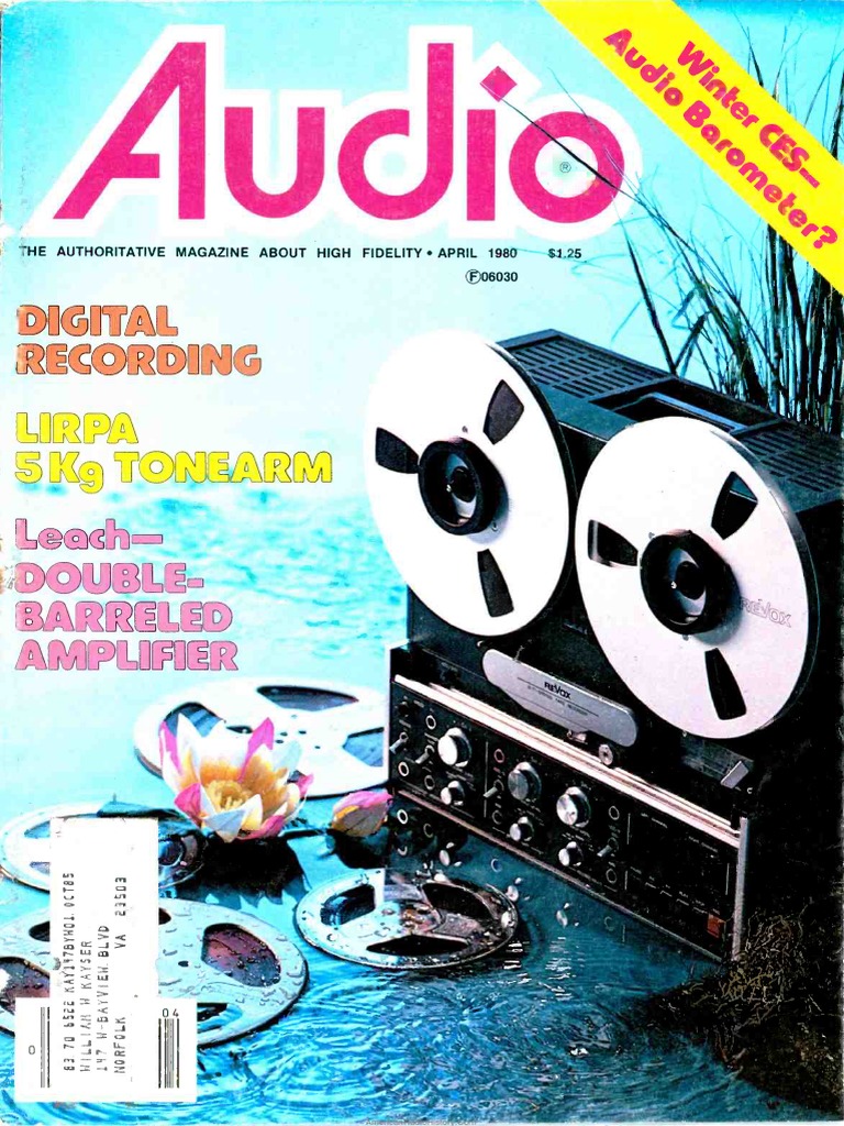 Audio 1980 04 PDF Amplifier Phonograph image