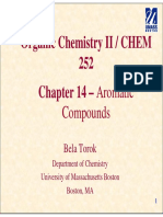 Organic Chemistry II / CHEM 252 Chapter 14 - : Aromatic Compounds