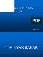 Analisis Minyak - Minyak Bakar