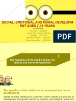 Social, Emotional and Moral Development Ages 7-12 Years