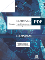 SEMINARIO Estrategias Metodologia para Gobierno Digital Municipios Mexicano