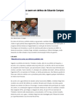 Aloisio Mercadante assina termo de parceria con entidade suspeita de eduardo campos