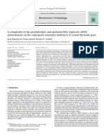 Comparacion de autohidrolisis y pretratamiento alcalino de lignocelulosa