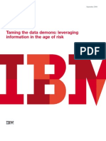 IBM. Taming the data demons
