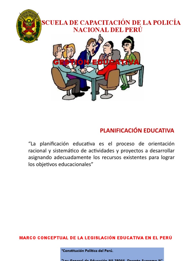 Planificación de La Gestion Educativa | PDF | Educación primaria | Plan ...