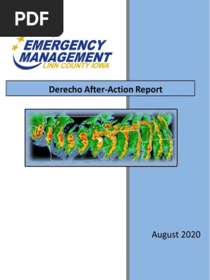 Linn County EMA Derecho After Action Report FINAL Approved 08312021