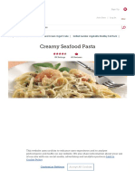 Creamy Seafood Pasta Recipe - BettyCrocker.com