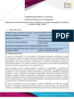 Syllabus Del Curso 3