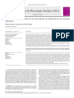 Estimación y Caracterización de Los Antecedentes de Protección de Menores Infractores