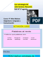 CLASE N° 17 30 agost al 3 sep