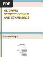 Aligning Service Design and Standards