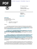 USA V Schwartz Aug 25th Letter From Govt Re Discovery