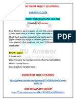 ECO401 Paper Final 2020 Current by VU Answer