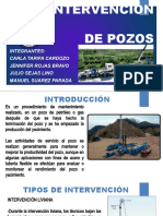 Intervención de pozos: equipos y tipos