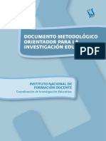 Pievi y Bravin - Documento Metodologico Orientador Para La Investigacion Educativa - Introduccion y Capitulos I y II