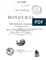 Breve Noticia Sobre Honduras Datos Geograficos Estadisticos e Informaciones Practicas