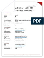 2021 - NUR1 209 Course Outline