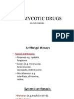 Antimycotic Drugs: DR John Egbagba