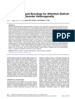 2da Clase. Toward A Revised Nosology For Attention-Deficit - Hyperactivity Disorder Heterogeneity