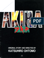 (Toho) Akira (1988) Pamphlet (Otomo Katsuhiro)