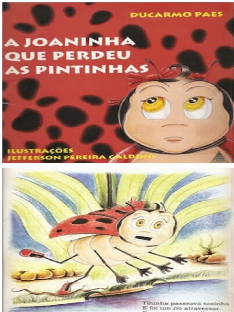 A Joaninha Que Perdeu As Pintinhas - Imprimir | PDF