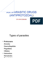 Antiparasitic Drugs (Antiprotozoal: DR John Egbagba