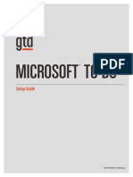 GTD Microsoft To Do A4 Sample