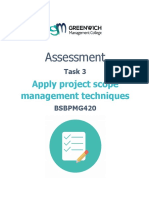 BSBPMG420 - Assessment Task 3