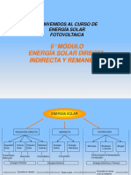 5° MÓDULO Energía Solar Directa e Indirecta