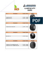 Llantas ATV DURO Con Fotos PDF
