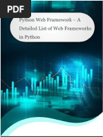 Python Web Framework