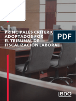 Pronunciamientos Del Tribunal de Fiscalización Laboral