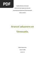Arancel de Aduanas Venezuela 2025 | PDF | aduana | Papel