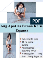 Apat Na Buwan Ko Sa Espanya