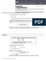 Catalogue Facteur de Correction