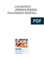 Luas Bangun Datar (Persegi, Persegi Panjangdan Segitiga