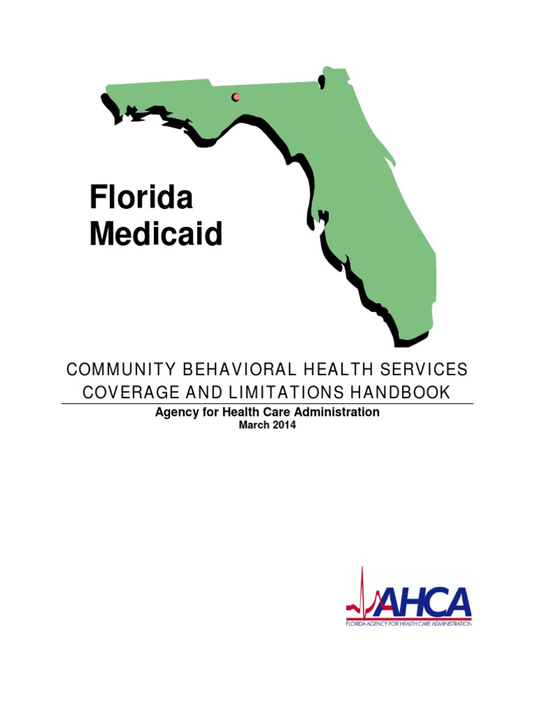 Community Behavioral Health Services Coverage And Limitations Handbook