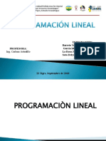 Programacion Lineal