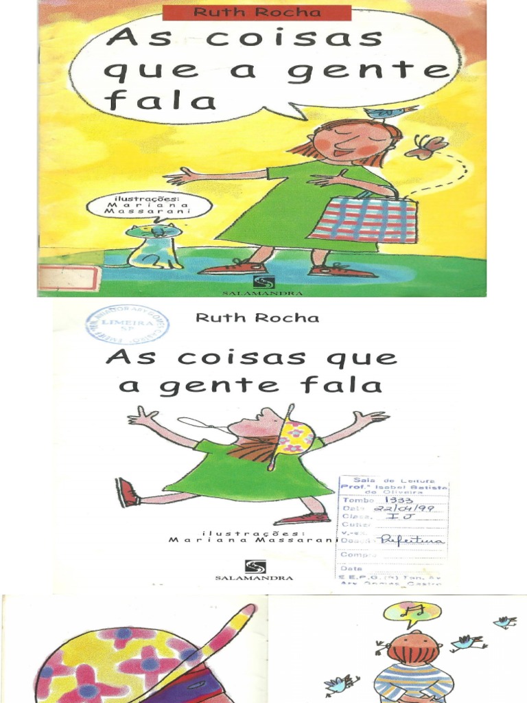 As Coisas Que A Gente Fala - Ruth Rocha | PDF