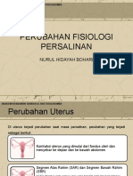 Perubahan Fisiologi Persalinan